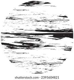 Grunge blanco y negro. Patrón abstracto monocromo La textura de los puntos de impresión y diseño Vector