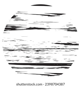 Grunge blanco y negro. Patrón abstracto monocromo La textura de los puntos de impresión y diseño Vector
