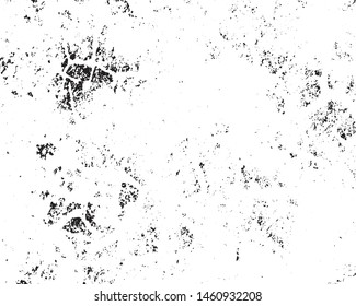 Grunge black white. Abstract texture old surface. Monochrome vector pattern of cracks, stains, scratches, splash for printing and design