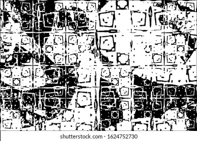 Grunge black and white. Abstract texture