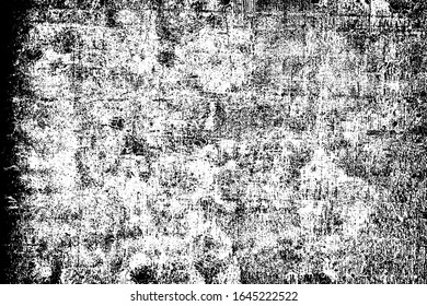 Grunge black and white. Abstract texture, dirt, dust, noise. Monochrome background of the old backdrop