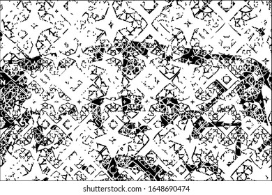 Negro y blanco grueso. Textura abstracta