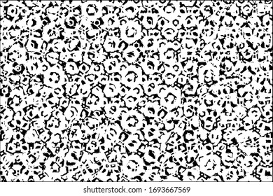 Negro y blanco grueso. Textura abstracta