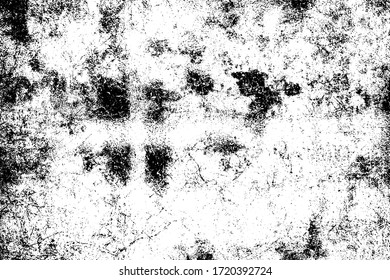 Grunge black and white. Abstract texture, dirt, dust, noise. Monochrome background of the old backdrop