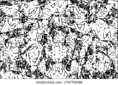 Grunge black and white. Abstract texture
