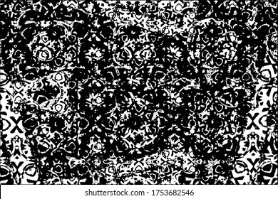 Grunge blanco y negro. Textura abstracta
