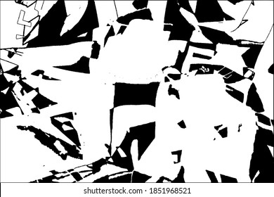 Grunge blanco y negro. Textura abstracta