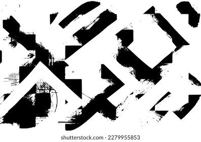 Grunge textura abstracta en blanco y negro