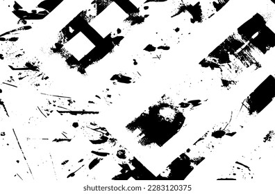 Grunge textura abstracta en blanco y negro