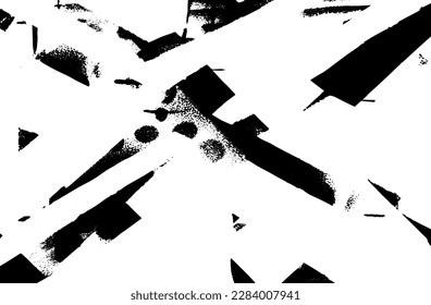 Grunge black and white abstract texture