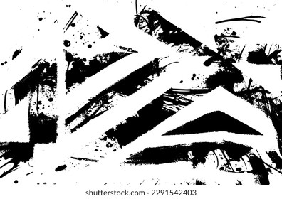 Grunge textura abstracta en blanco y negro