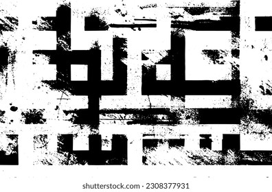 Grunge black and white abstract texture