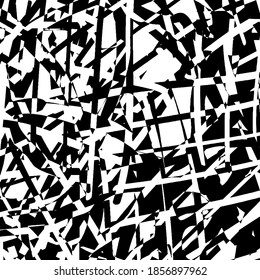 Grunge black and white. Abstract urban background. Worn old texture
