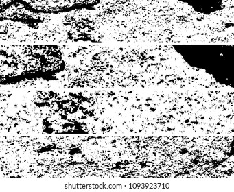 Grunge black and white. Abstract vector background. Monochrome vintage pattern