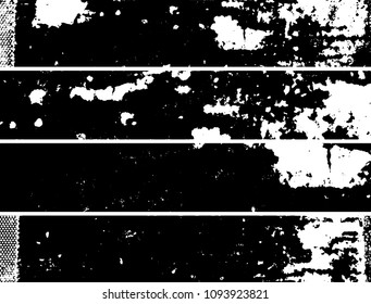 Grunge black and white. Abstract vector background. Monochrome vintage pattern