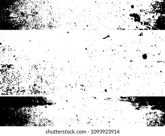 Grunge black and white. Abstract vector background. Monochrome vintage pattern
