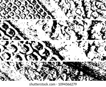 Grunge black and white. Abstract vector background. Monochrome vintage pattern