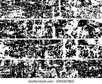 Grunge black and white. Abstract vector background. Monochrome vintage pattern