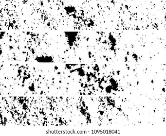 Grunge black and white. Abstract vector background. Monochrome vintage pattern