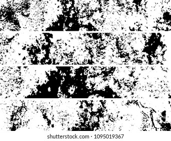 Grunge black and white. Abstract vector background. Monochrome vintage pattern