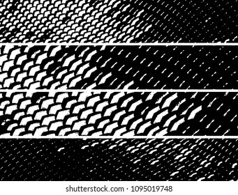 Grunge black and white. Abstract vector background. Monochrome vintage pattern