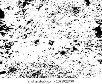 Grunge black and white. Abstract vector background. Monochrome vintage pattern