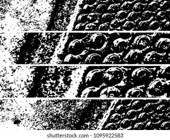 Grunge black and white. Abstract vector background. Monochrome vintage pattern