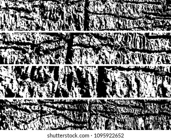 Grunge black and white. Abstract vector background. Monochrome vintage pattern
