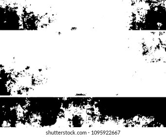 Grunge black and white. Abstract vector background. Monochrome vintage pattern