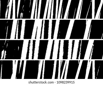 Grunge black and white. Abstract vector background. Monochrome vintage pattern
