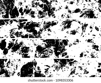 Grunge black and white. Abstract vector background. Monochrome vintage pattern