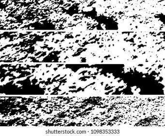 Grunge black and white. Abstract vector background. Monochrome vintage pattern
