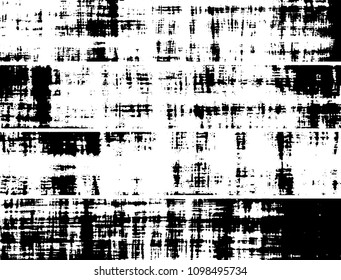 Grunge black and white. Abstract vector background. Monochrome vintage pattern
