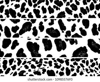 Grunge black and white. Abstract vector background. Monochrome vintage pattern