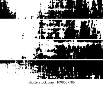 Grunge black and white. Abstract vector background. Monochrome vintage pattern