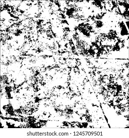 Grunge black and white abstract vector background