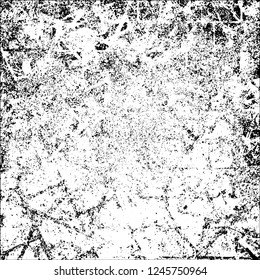 Grunge black and white abstract vector background