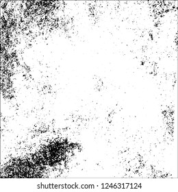 Grunge black and white abstract vector background