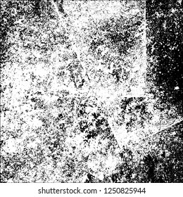 Grunge black and white abstract vector background
