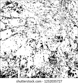 Grunge black and white abstract vector background