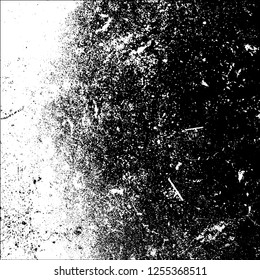 Grunge black and white abstract vector background