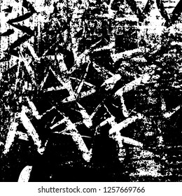 Grunge black and white abstract vector background