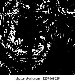 Grunge black and white abstract vector background