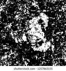 Grunge black and white abstract vector background