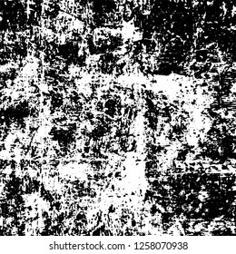 Grunge black and white abstract vector background
