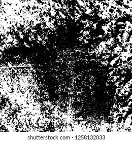 Grunge black and white abstract vector background