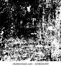 Grunge black and white abstract vector background