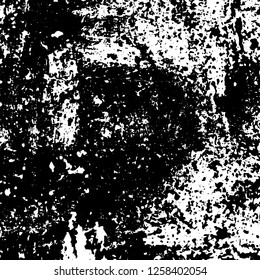 Grunge black and white abstract vector background