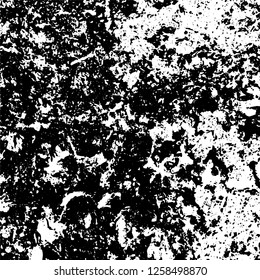 Grunge black and white abstract vector background