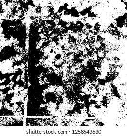 Grunge black and white abstract vector background